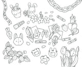 A Little Coloring Day: Colorful Calendar - Japanese Craft Book