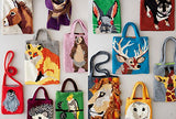 Animal Designs Knit Bags Japanese Craft Book tote bag motif knitting animal knit - Japanese Craft Book