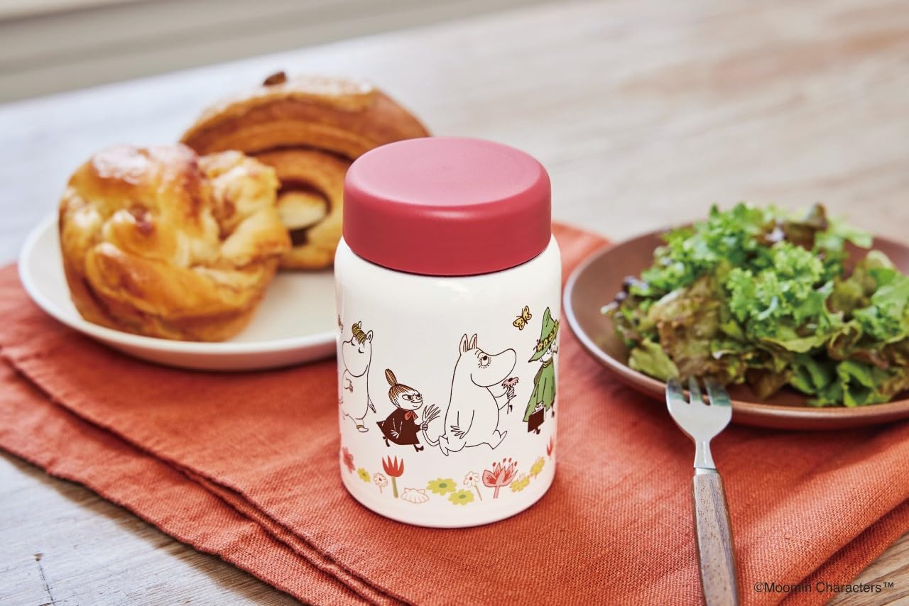 MOOMIN Delicious hot and cold storage! Easy to carry! Vacuum insulated soup jar BOOK