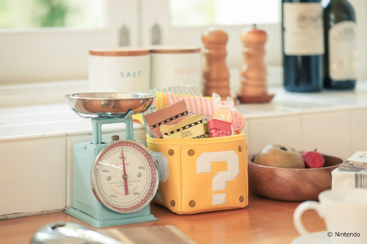 Super Mario Question Block Pouch SPECIAL BOOK