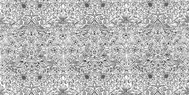 william morris coloring pages Japanese Coloring Book