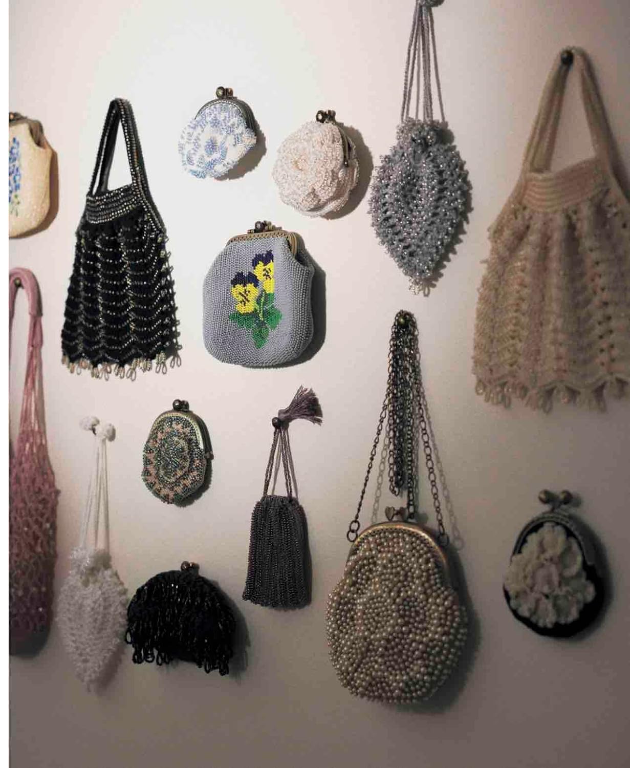 Crochet stylish beaded pouches and bags Japanese Craft Book