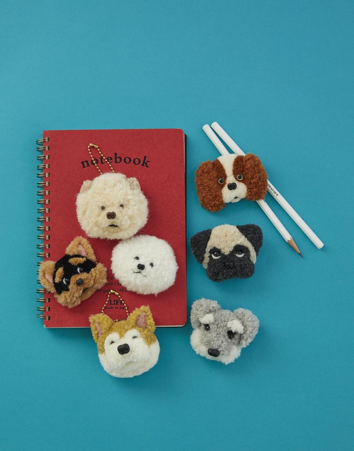 Atelier Tulip's fluffy punch needle animals Japanese Craft Book