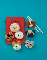 Atelier Tulip's fluffy punch needle animals Japanese Craft Book