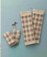 Complete collection of hand, wrist and leg warmers for winter - Japanese Craft Book