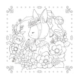 A Story-Weaving Coloring Book: A Forest Diary Journey with Little Twins - Japanese Coloring Book