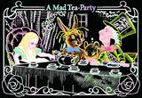 Alice in Wonderland A masterpiece scratch that you can decorate scratch art - Japanese Craft Book