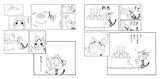 Chi's Sweet Home Official Coloring Book - Japanese Craft Book