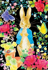 Peter Rabbit English Garden Postcard (Healing Scratch Art for Adults)