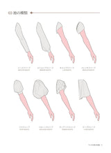 How to draw a romantic dress: from the structure of the dress to its design and variations - Japanese Craft Book