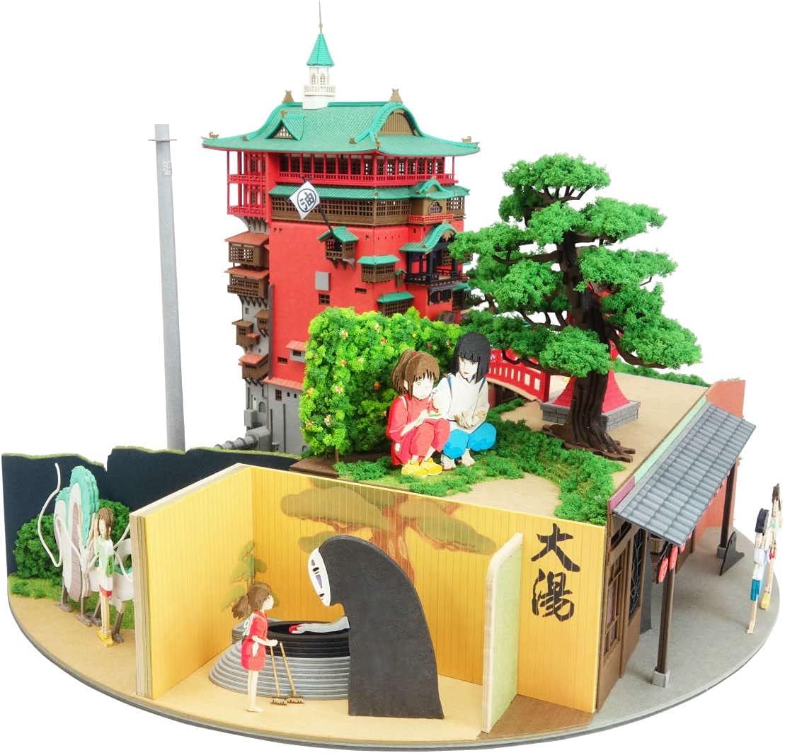 Sankei Studio Ghibli Series 20th anniversary "Spirited Away" Diorama Paper Craft MP07-42 - Japanese Craft Book*