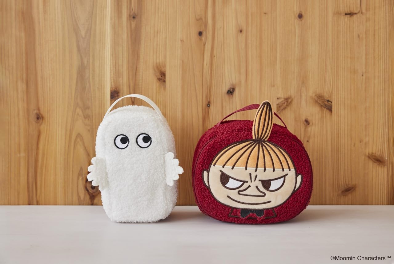 MOOMIN Multi-purpose! Fluffy pouch BOOK Little My ver.- Japanese