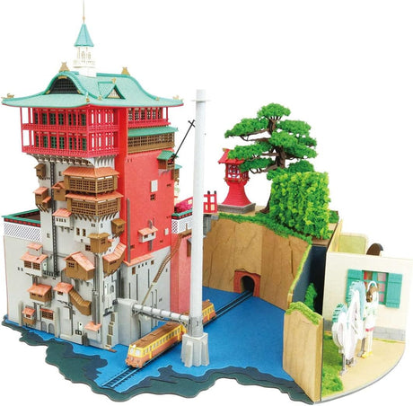 Sankei Studio Ghibli Series 20th anniversary "Spirited Away" Diorama Paper Craft MP07-42 - Japanese Craft Book*