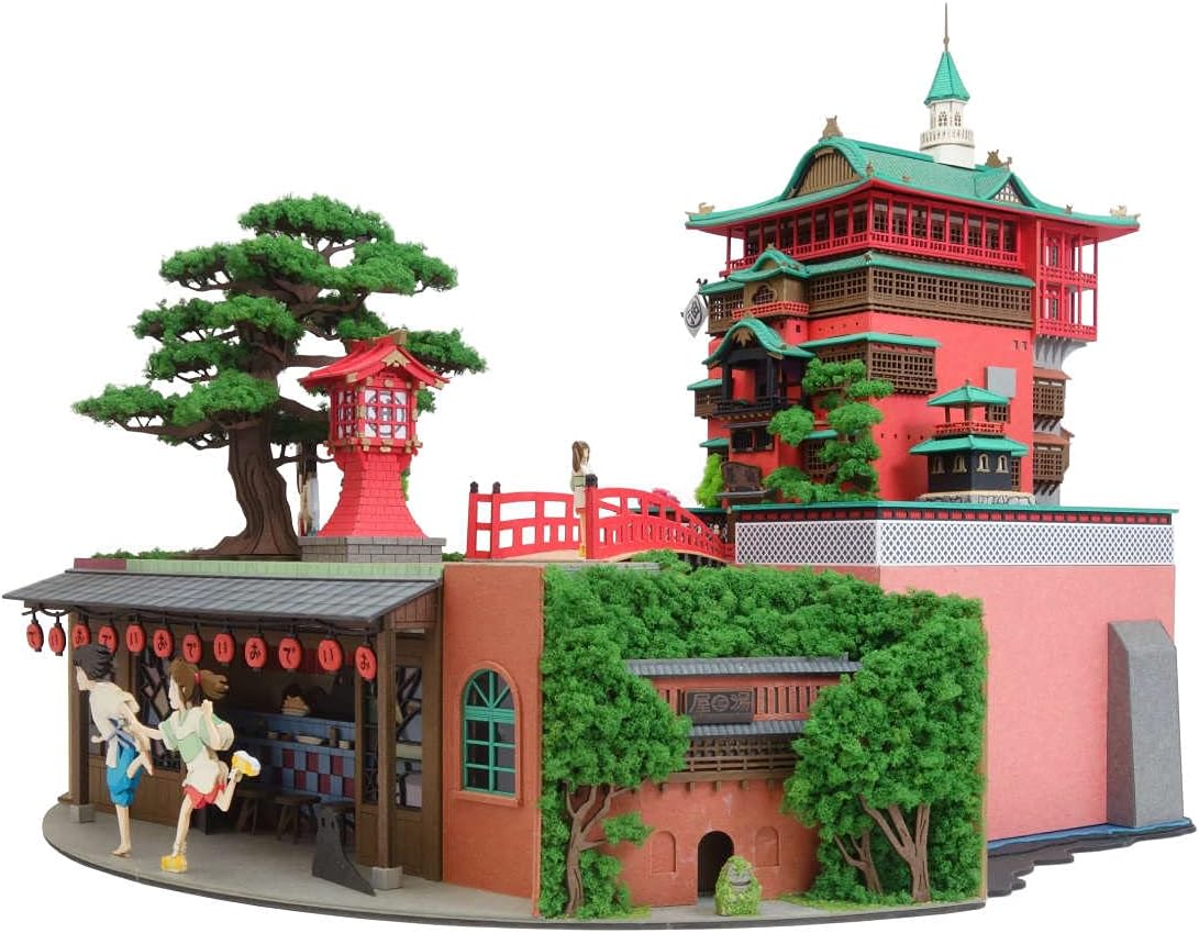 Sankei Studio Ghibli Series 20th anniversary "Spirited Away" Diorama Paper Craft MP07-42 - Japanese Craft Book*