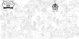 Cute coloring book for adults Horaguchikayo's flowers and animals' paradise Japanese Coloring Book