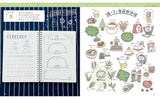 How to draw mini illustrations for notebooks and notebooks - Easy and cute with your regular pen! - Japanese Craft Book