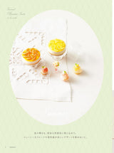 Seasonal miniature sweets a la carte made with polymer clay - Japanese Craft Book