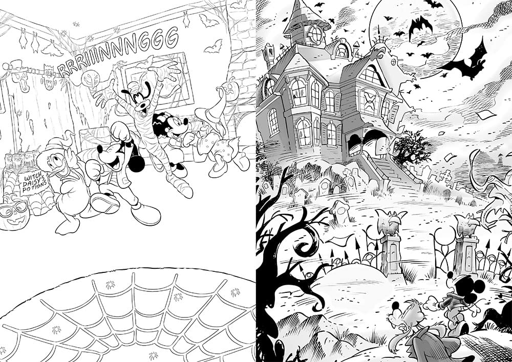 Adult Disney Mickey & Friends Vintage Colouring Book Japanese Craft Book illustration Disney - Japanese Craft Book