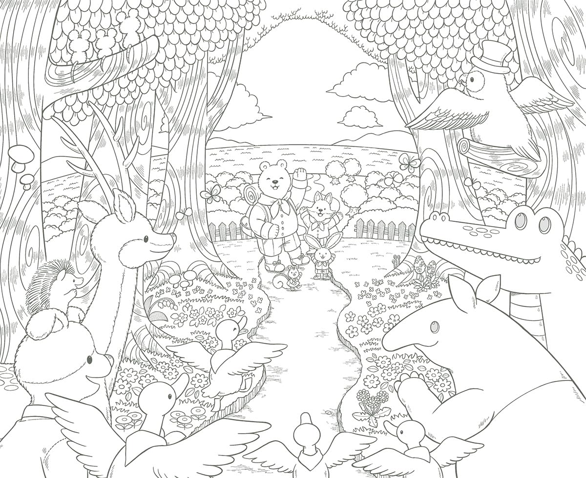 Polar Bear's Adventure Cruise (TOKIMEKU series Ver. 7) - Japanese coloring Book