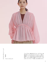 Clothes made from thin fabric - Japanese Craft Book
