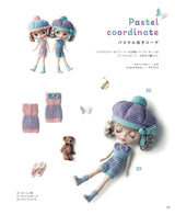 Crochet Blythe's Fashion Book Dress-up collection 13 dolls - Japanese Craft Book