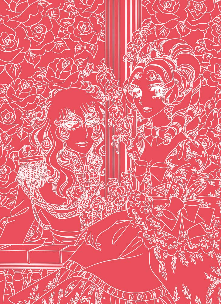 Rose of Versailles Beautiful Scratch Art Japanese Craft Book scratch art Rose of Versailles - Japanese Craft Book