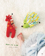 Felt baby toys handmade by mothers and grandmothers - Japanese Craft Book