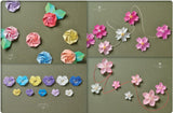 Seasonal flowers and wreaths made with origami Japanese Craft Book