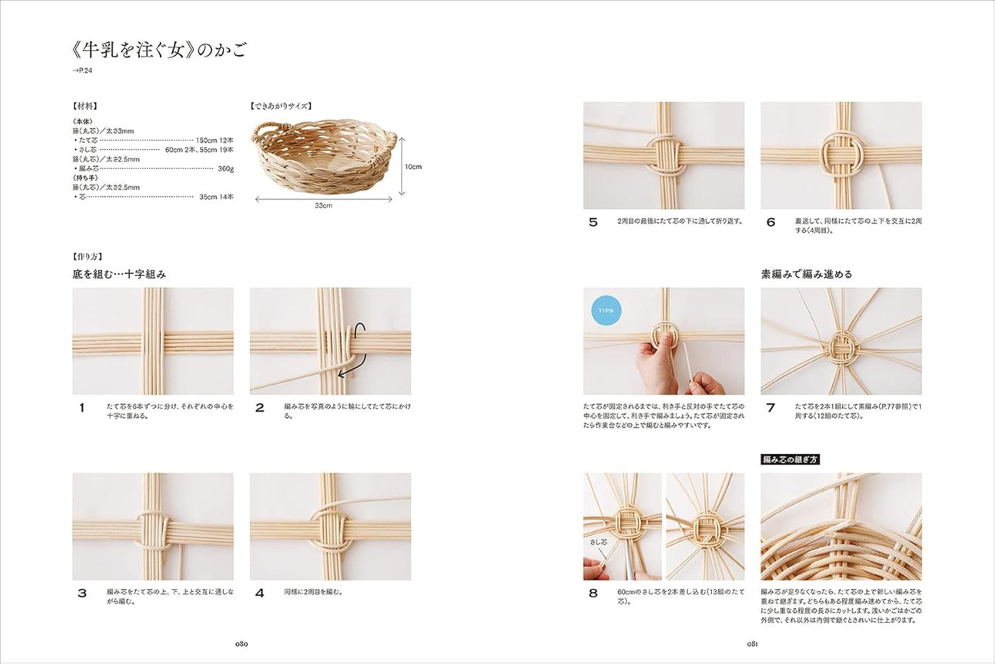Weaving baskets from famous paintings: Reflecting on the lives and historical background of painters through the process of making baskets - Japanese Craft Book