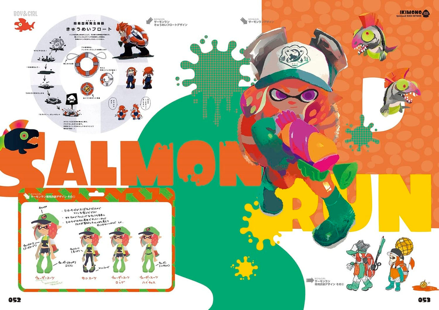 Splatoon 2 Squid Art Book