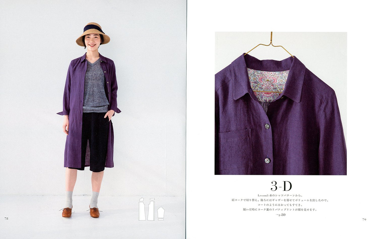 Aoi Koda Aoi Koda's pattern lesson We suggest reusing basic patterns for spring/summer clothing. Japanese Craft Book