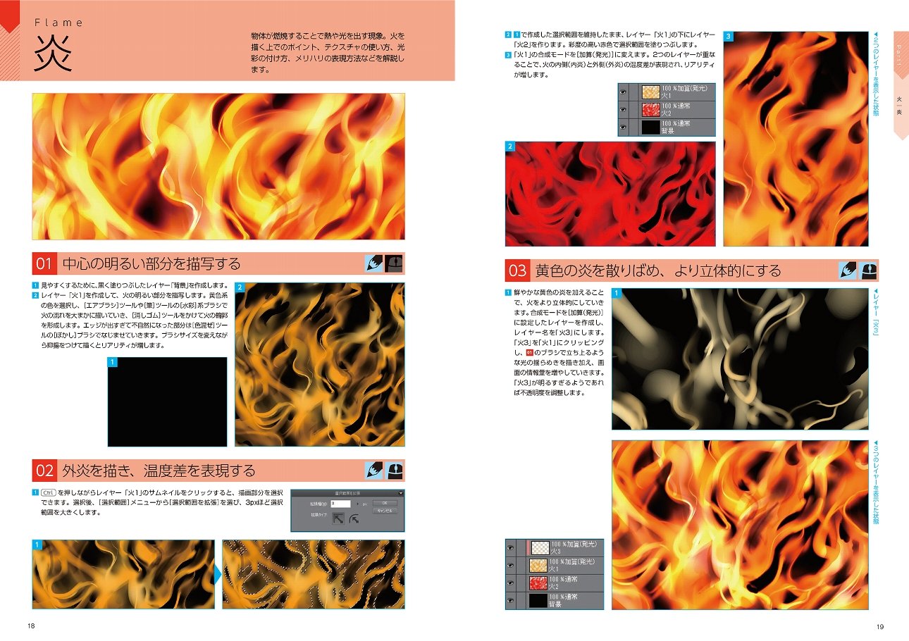 Encyclopedia of how to draw digital illustration "effects" Draw with CLIP STUDIO PAINT PRO! 50 techniques for effects and finishing (digital illustration drawing encyclopedia) - Japanese Craft Book