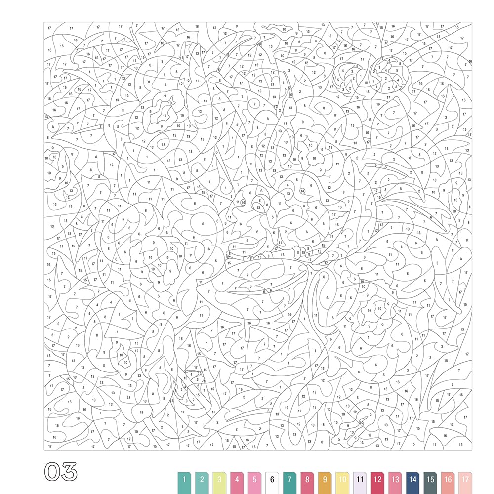 A healing puzzle coloring book that resets your mind and gently stimulates your brain: A Rondo of Flowers and Animals.  Japanese Craft Book
