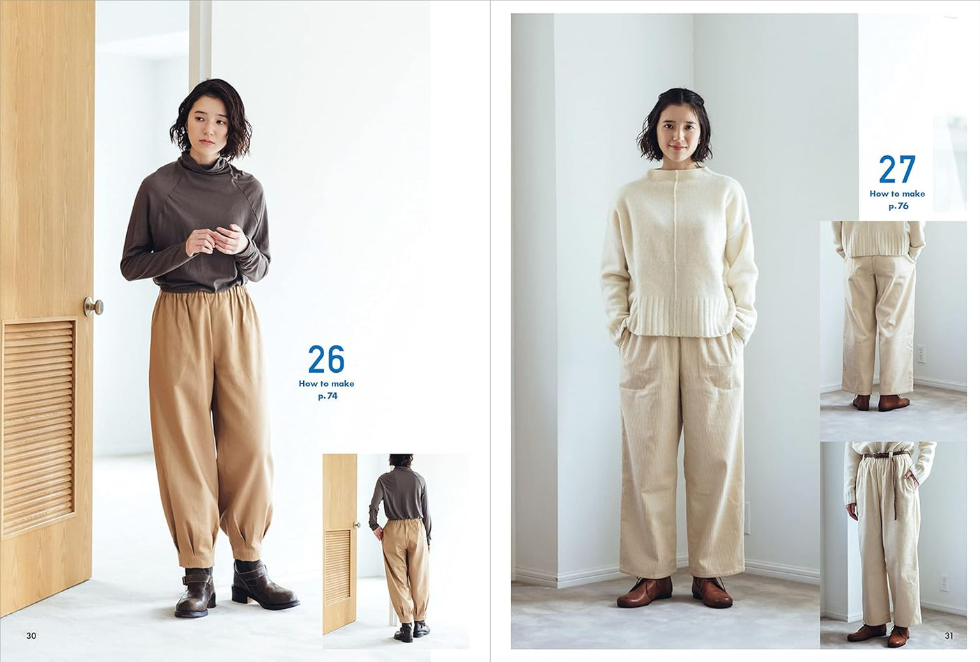 Yoshiko Tsukiori's year-round pants and skirts - Japanese Craft Book