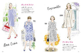 100 Dresses you want to make a collection of drawings that can be made in your own size - Japanese Craft Book