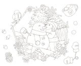 Traveling Animal Orchestra: A Heart-Pounding Coloring Book Series - Japanese Craft Book