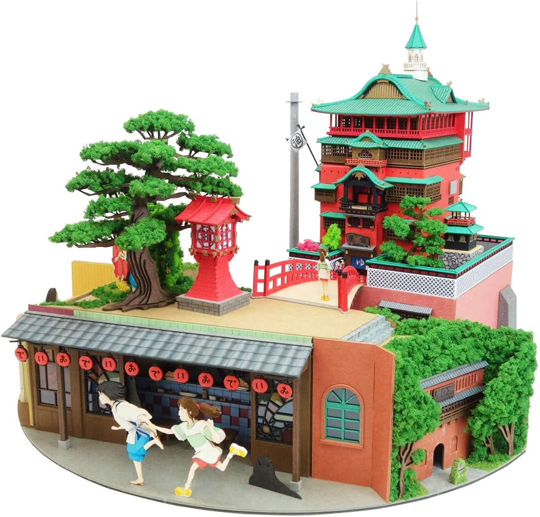 Sankei Studio Ghibli Series 20th anniversary "Spirited Away" Diorama Paper Craft MP07-42 - Japanese Craft Book*