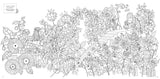 Flower Coloring Book: A Journey to a Wonderland - Japanese Craft Book