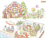 Wonderful houses in an imaginary world - Japanese Craft Book