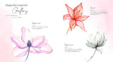 Draw flowers with see-through drawing: A new transparent watercolor lesson - Japanese Craft Book