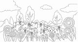 Shibanban Coloring Book: A Pleasant Day for a Stroll - Japanese Coloring Book@