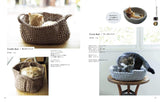 Cute hand-knitted cat house Japanese Craft Book