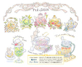 Rabbit's Fairy Tale fantasy picture book (TOKIMEKU series Ver. 4) - Japanese coloring Book