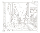 Traveling Animal Orchestra: A Heart-Pounding Coloring Book Series - Japanese Craft Book