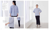 Neat, elegant and lively clothes Miki Fujitsuka pullover blouse tops one piece pants S,M,L,LL,3L size - Japanese Craft Book