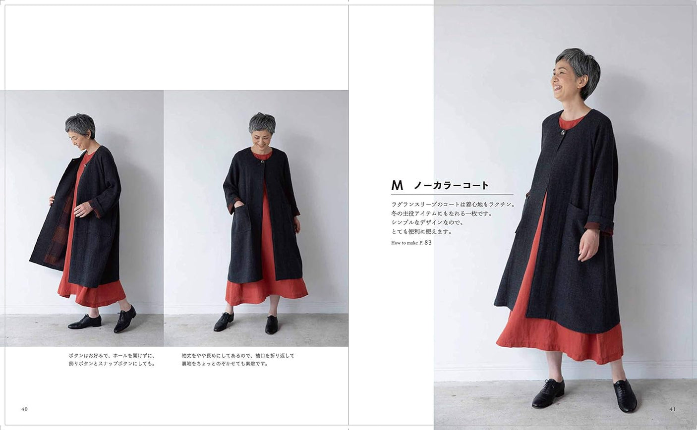 Clothes that make me feel like a natural Mikiko Saito - Japanese Craft Book