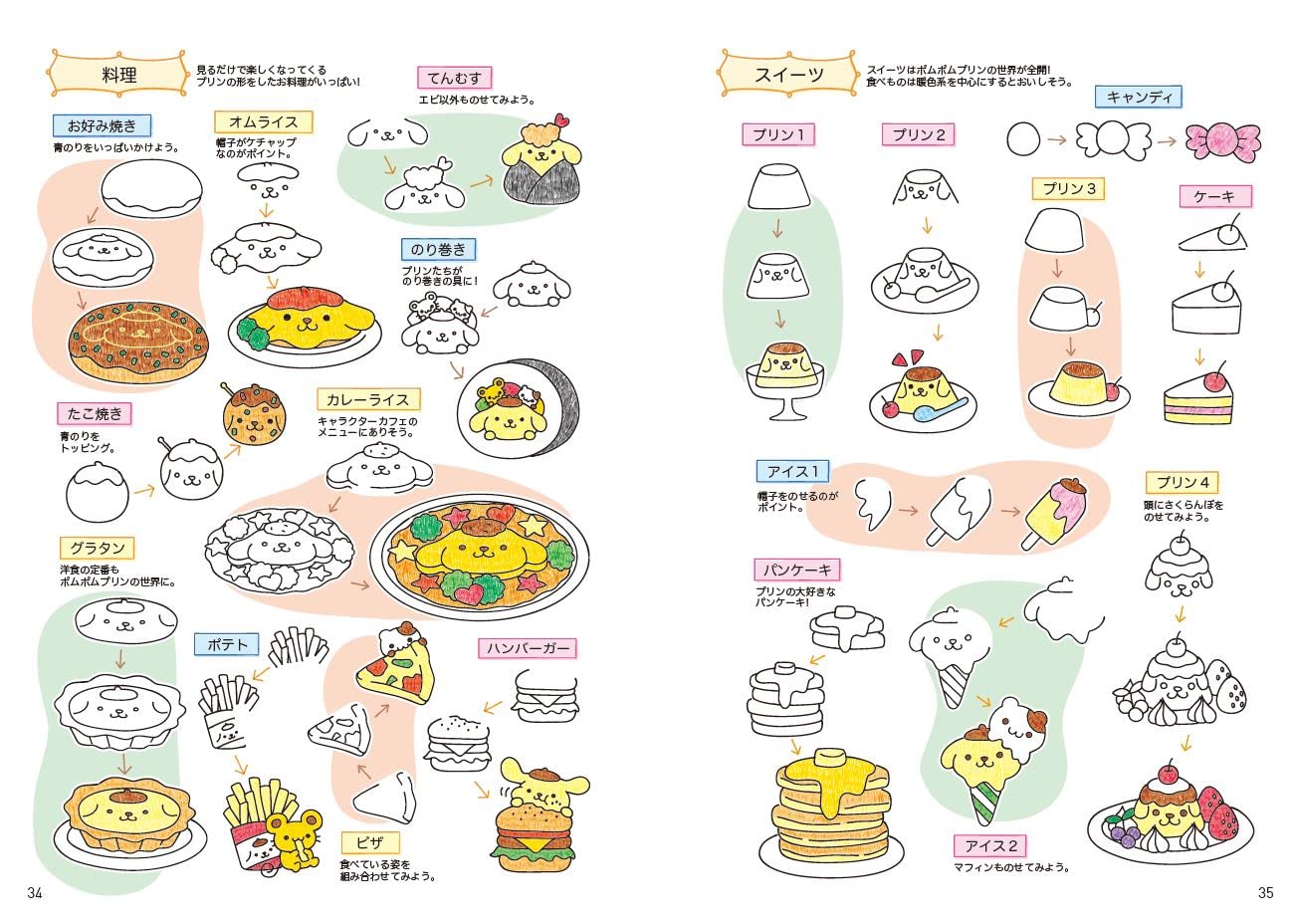 Sanrio Characters Ballpoint Pen Illustration Book: Easy and Cute for Anyone