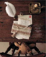 Antique Style  cross-stitch patterns feature motifs - Japan Craft Book^
