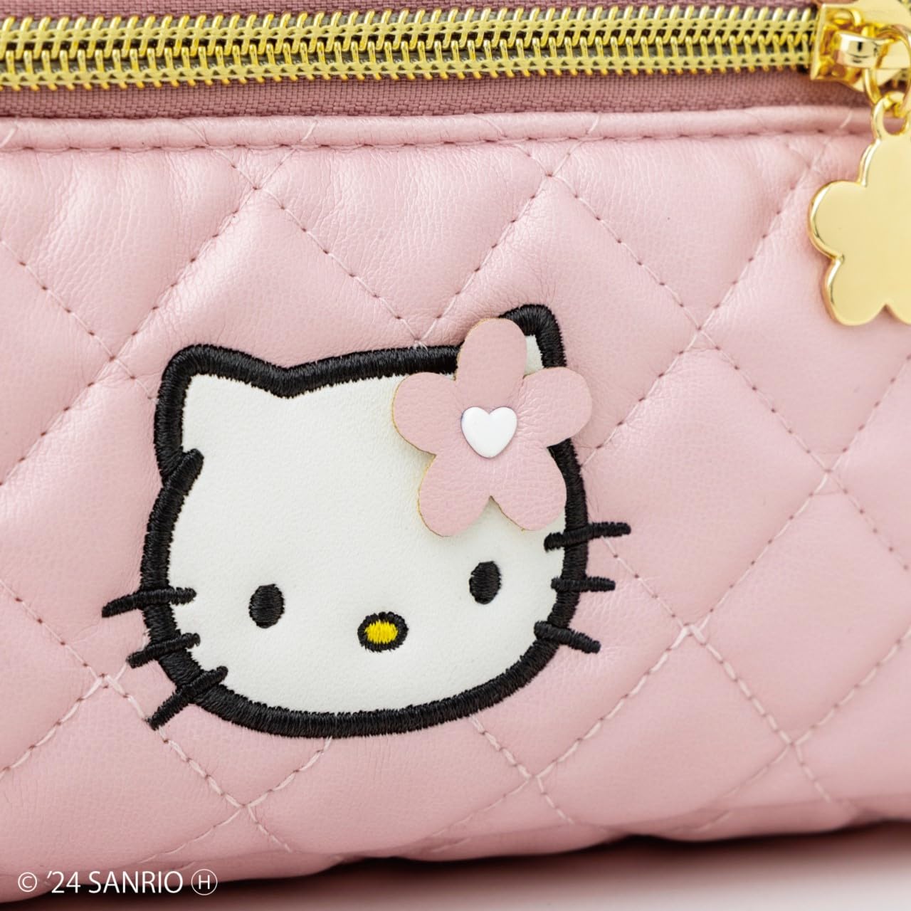 HELLO KITTY 50th ANNIVERSARY SPECIAL BOOK quilt pouch ver.