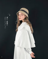 Knitting with eco sandaliya Crochet natural colored summer hat Japanese Craft Book